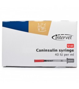 U-40 Caninsulin spuitjes voor insuline / MSD