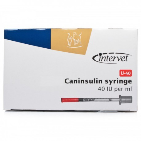 U-40 Caninsulin spuitjes voor insuline