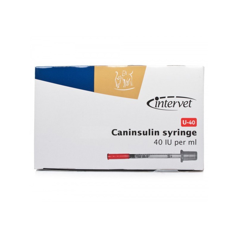 mandat nudler gået i stykker Caninsulin™ - Insuline spuitjes voor honden of katten / Direct-Dierenarts