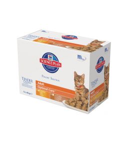 Science Plan Feline Adult Maaltijdzakjes Multipack Gevogelte