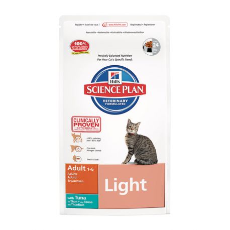 Science Plan Feline Adult Light Tonijn