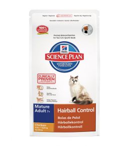 Science Plan Feline Mature Adult 7+ Hairball Control