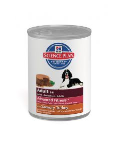Science Plan Canine Adult Savoury Turkey (blikvoer)