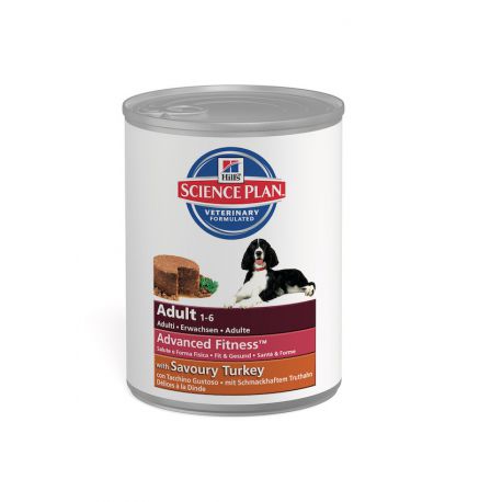 Science Plan Canine Adult Savoury Turkey (blikvoer)