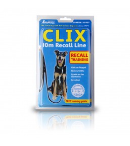 Clix - Terugroeplijn voor hond 5 of 10 meter