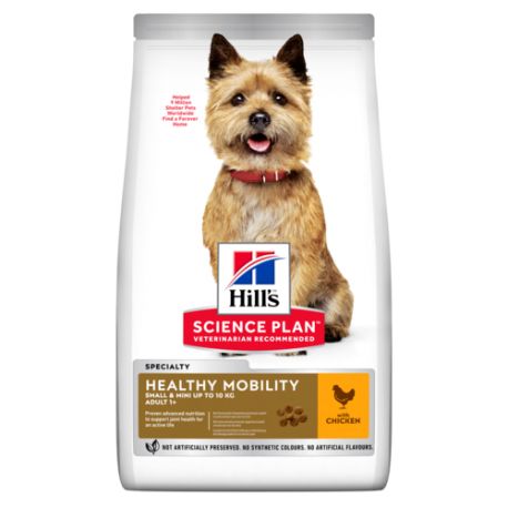 Science Plan Canine Adult Small en Mini Healthy Mobility met KipScience Plan Canine Adult Healthy Mobility Small en Mini met Kip