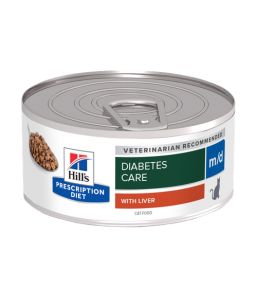 Hill's Prescription Diet m/d Feline Minced with Liver (blikvoer)