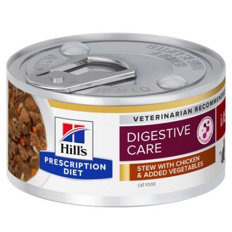 Prescription Diet i/d Feline Digestive Care Stoofpotje voor kat met Kip & toegevoegde Groenten