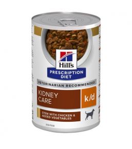 Prescription Diet Canine K/D Stoofpot met kip & groente (blikvoer)