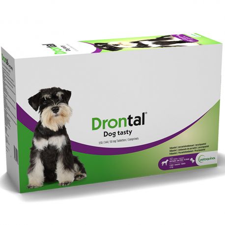 Drontal Dog Tasty - voor kleine en middelgrote honden x6