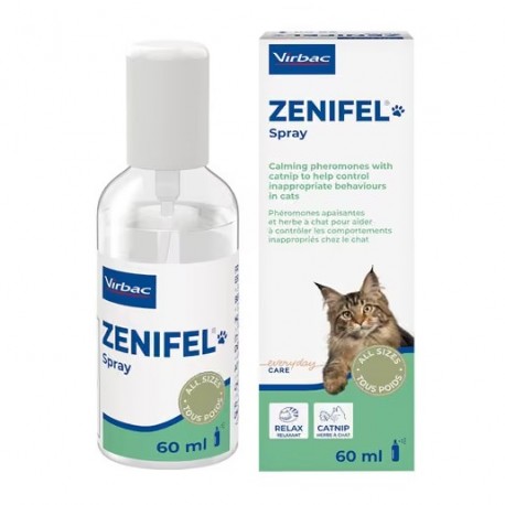 Zenifel Kalmerende feromonen spray voor katten