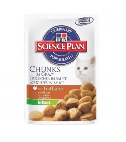 Science Plan Kitten Maaltijdzakjes Multipack Gevogelte